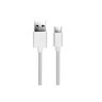 Cabo Usb X Usb Tipo-C Emborrachado 1M Branco Ce03 Elogin - 1