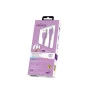 Cabo Usb X Usb Tipo-C Emborrachado 3A 1,2 Metro Roxo Tc12X Elg - 2