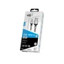 Cabo Usb X Usb Tipo-C Para Xiaomi Samsung Iphone 14 E 15 Em Inox Recarga E Sincro 1M Inxc10Sl Elg - 2