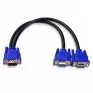 Cabo Y 1 Vga M  X 2 Vga F Br Cabos - 1
