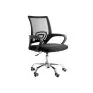 Cadeira Escritorio Base Cromada Preta 1050 Fortt - 1