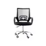 Cadeira Escritorio Base Cromada Preta 1050 Fortt - 3