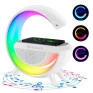 Caixa De Som Luminaria Led Rgb Bluetooth Speaker Bt2301 Rhos - 2