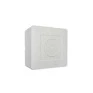 Caixa Sobrepor Cftv Quadrada 10X10X53 BrancaE - 1