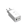 Carregador De Parede Universal 2 Usb-C 1 Usb-A 3.0A W65gan Elg - 1