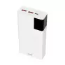 Carregador Portatil Massive Power Bank 20.000 Mah Branco Pb304 Oex - 1