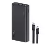 Carregador Portatil Power Bank 20.000 Mah Preto Gar158 1Hora - 2