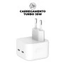 Carregador Turbo Duplo Tipo-C Branco Gs-7540 Gshield - 4