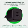 Carregador Turbo Usb Tipo C 2 Portas 45W Preto Ec 20 Power Intelbras - 3