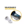Carregador Veicular Flex Usb Com 2 Saídas Gs-3238 Gshield - 2