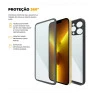 Case Para Iphone 13 Pro Max 360° Termoplastico Frente E Verso Preta Gs-4157 Gshield - 5