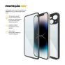 Case Para Iphone 14 360° Termoplastico Frente E Verso Preta Gs-5365 Gshield - 3
