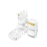 Conector Rj45 Cat5 Cat5e Vazado (Com 100 Unidades) Gurumania - 2
