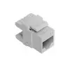 Conector Rj45 Femea Keystone Cat5E 180° Jack Intelbras - 1