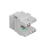 Conector Rj45 Femea Keystone Cat5E 180° Jack Intelbras - 3
