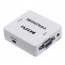 Conversor Entrada Vga F X Sada Hdmi F Com Audio Br Cabos CE - 2