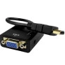 Conversor Hdmi M X Vga F 24Cm Com Audio Cb0109 Shinka - 2