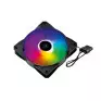 Cooler Fan Gamer Para Gabinete Vring 5.0 Full Blade 120Mm Com Led Rgb 5 Cores Vringfbfx5 Vinik - 2