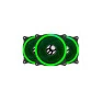Cooler Fan Para Gabinete Gamer Bfr-24R 120Mm Verde Bluecase - 1