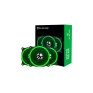 Cooler Fan Para Gabinete Gamer Bfr-24R 120Mm Verde Bluecase - 2
