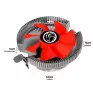 Cooler Fan Universal Para Processador Intel 775 1150 1151 1155 1156 1200 1700 CL-823 BrazilPc - 4