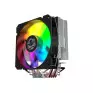 Cooler Para Processador Tundra 120 Black Vulcan Led Rainbow Tdp 160W Actbka120 Pcyes - 1