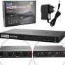 DISTRIBUIDOR HDMI SPLITTER 1 X 8 SAIDAS 3D VERSÃO 1.4 1080P OEM - 1