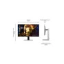 Monitor 27" Oled Gamer G6 Odyssey Freesync 240Hz Hdmi/Displayport Ls27Dg612Slxzd Samsung - 4