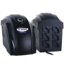 ESTABILIZADOR 2000VA POWEREST 6 TOMADAS ENTRADA BIVOLT SAIDA 115V T9011 PRETO TS SHARA - 1