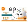 Fone De Ouvido Bluetooth Esportivo Com Fio Move Preto Hs303 Oex - 2