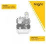 Fone De Ouvido Bluetooth Tws Float Branco Fn581 Bright - 3