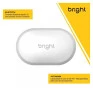 Fone De Ouvido Bluetooth Tws Sport Nano Branco Fn583 Bright - 4