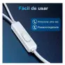 Fone De Ouvido Com Fio Entrada P2 Branco Aut117 1Hora - 2