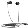 Fone De Ouvido Com Fio Intra Auricular Usb-C Preto Hpdhh-1127-Bk-Ip Hp - 2