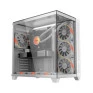 Gabinete Gamer Atx Forcefield Max White Ghost Sem Fonte Lateral/Frontal Em Vidro Gffmaxwg Pcyes - 1