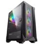 Gabinete Gamer Atx Brufen C1 Full Window Sem Fonte Lateral Em Vidro Frontal Com Led Argb 3608Bk Game - 2