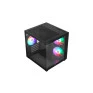 Gabinete Gamer Atx Mid-Tower G-Cube Vidro Temperado Com 3 Fans Sem Fonte Gggcvbk Vinik - 2