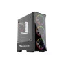 Gabinete Gamer Atx Mid-Tower Sem Fonte Lateral Em Vidro Frontal Com Led Rgb Bg-036 Bluecase - 1