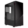 Gabinete Gamer Atx Mid-Tower Set Black Vulcan Sem Fonte Lateral Em Vidro Gsbvpbr Pcyes - 1