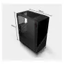 Gabinete Gamer Atx Mid-Tower Set Black Vulcan Sem Fonte Lateral Em Vidro Gsbvpbr Pcyes - 3