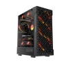 Gabinete Gamer Atx Velyr Black Vulcan Sem Fonte Lateral Em Vidro Gvlybv Pcyes - 1