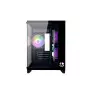 Gabinete Gamer Grand Soul Pro Sem Fonte Lateral Em Vidro Com 3x Fans Preto Bg-052 Bluecase - 2