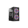 Gabinete Gamer Hive Sem Fonte Lateral Em Vidro 2x Fans Bg-057 Bluecase - 1