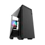 Gabinete Gamer Micro Atx Mid-Tower Sem Fonte Lateral Em Vidro Bg-030 Bluecase - 1