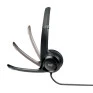 Headset Biauricular Com Microfone Usb H390 981-000014 Preto Logitech - 3