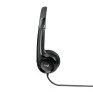 Headset Biauricular Com Microfone Usb H390 981-000014 Preto Logitech - 4