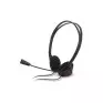 Headset Biauricular P2 Com Microfone Preto Hs100 Oex - 1