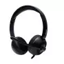 Headset Biauricular P3 +Usb 2.0 Com Microfone Preto Hs-104 Oex - 1