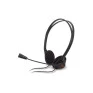 Headset Biauricular Usb Com Microfone Preto Hs100 Oex - 1