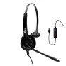 Headset Biauricular Usb Com Microfone Voip Premium Fp-350 Topuse - 1